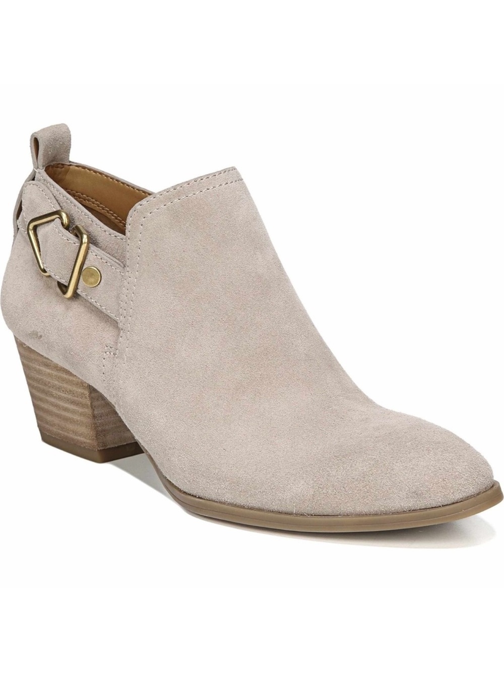 Franco sarto Dafney Suede Ankle Bootie in Light Taupe size 5.5